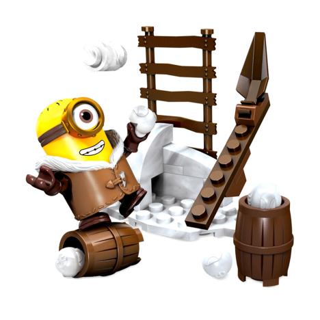Mega Bloks Snowball Fight Ice Age Minions Play Set £7.99